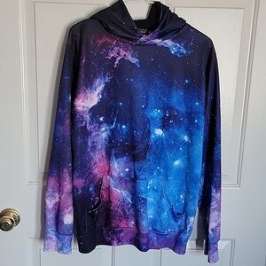 NWOT, Men's XL Galaxy Hoodie by Mr. Bao Long & Miss GO.